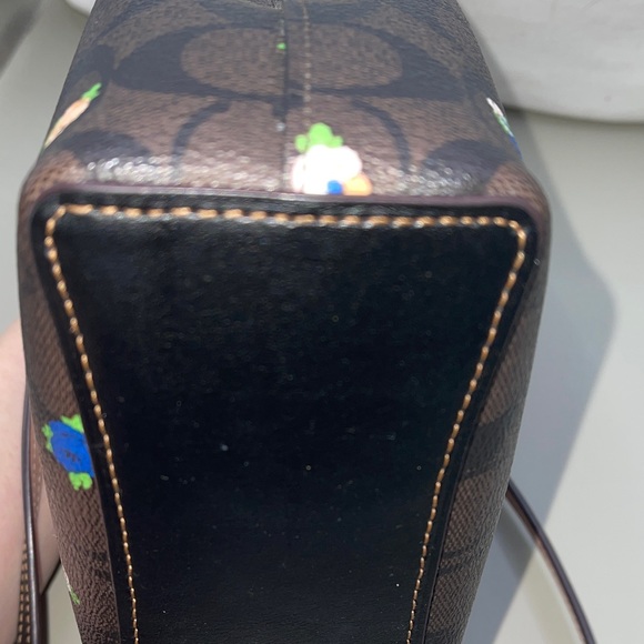 Coach Mini Floral Crossbody Bag All the Rage Mini Coach H2192-C7270 - Picture 5 of 10